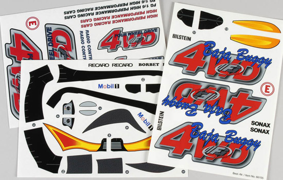 carrosserie FG Stickers Buggy