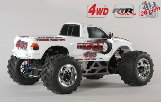 voiture FG M.Truck WB535 4wd RTR blanc