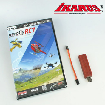 simulateur Ikarus Aerofly RC7 Ultimate Interface Hott