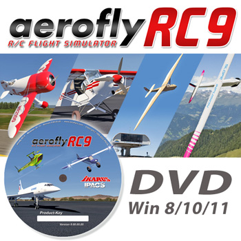simulateur Ikarus Aerolfly RC9 dvd
