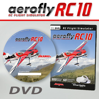 simulateur Ikarus Aerofly RC 10 DVD