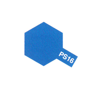 accessoire Tamiya PS16 bleu metallise      